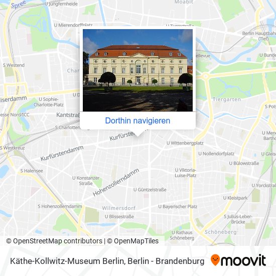 Käthe-Kollwitz-Museum Berlin Karte