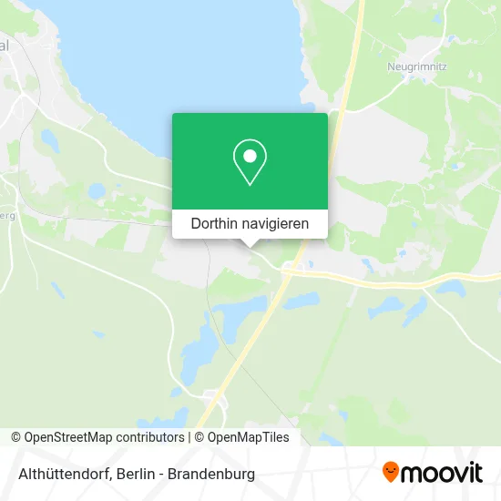 Althüttendorf Karte