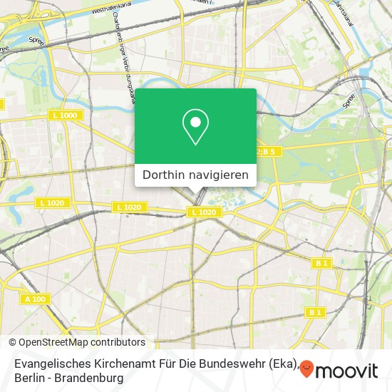 Evangelisches Kirchenamt Für Die Bundeswehr (Eka) Karte