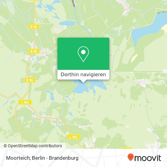 Moorteich Karte