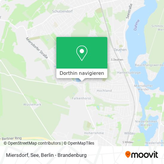 Miersdorf, See Karte