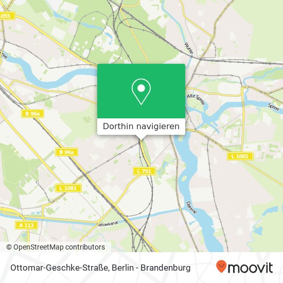 Ottomar-Geschke-Straße Karte