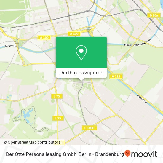 Der Otte Personalleasing Gmbh Karte