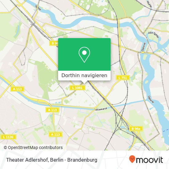 Theater Adlershof Karte