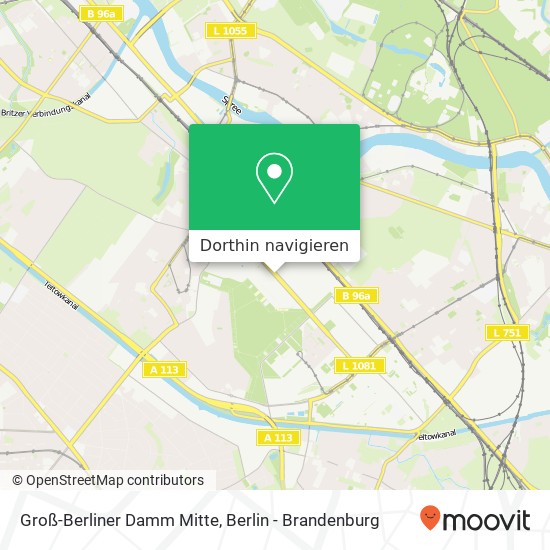 Groß-Berliner Damm Mitte Karte