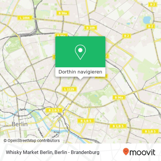 Whisky Market Berlin Karte