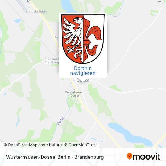 Wusterhausen/Dosse Karte