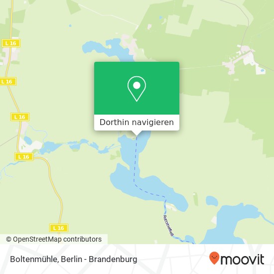 Boltenmühle Karte