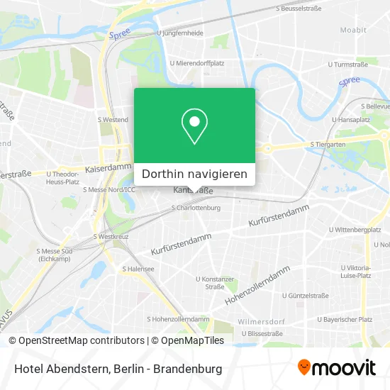 Hotel Abendstern Karte