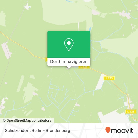 Schulzendorf Karte