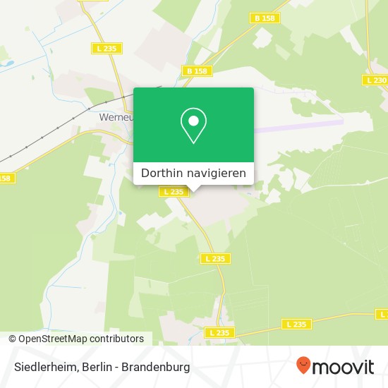 Siedlerheim Karte