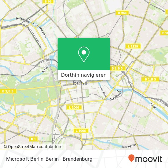 Microsoft Berlin Karte
