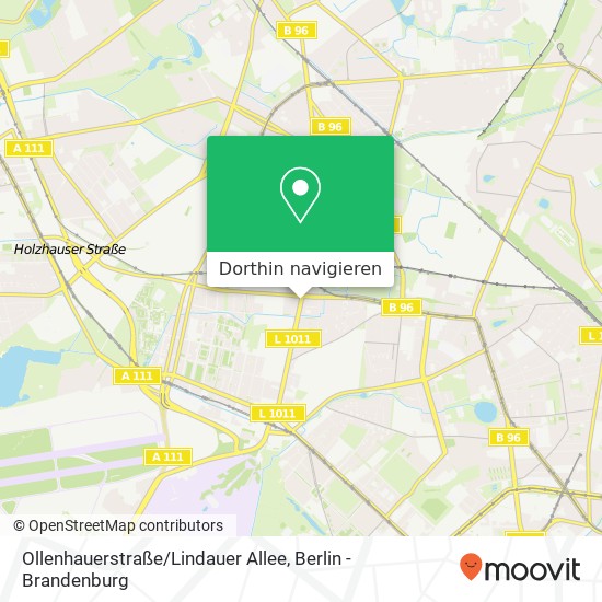 Ollenhauerstraße / Lindauer Allee Karte