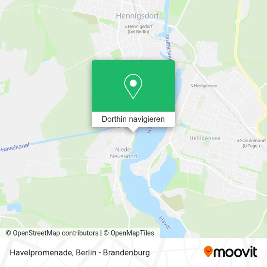 Havelpromenade Karte