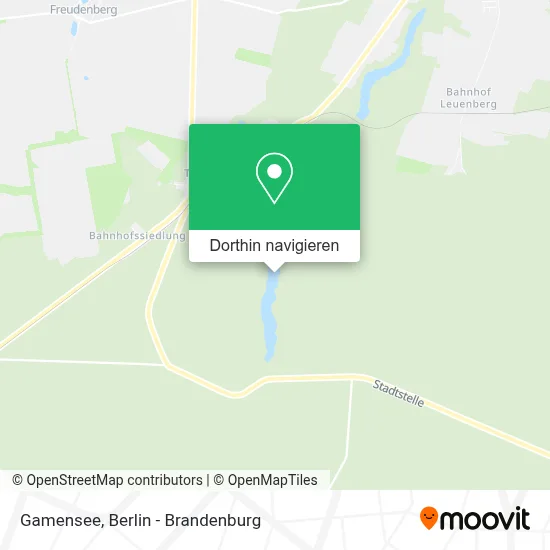 Gamensee Karte