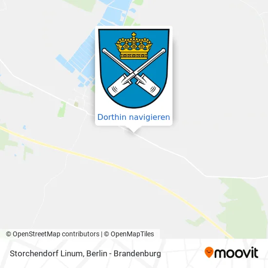 Storchendorf Linum Karte