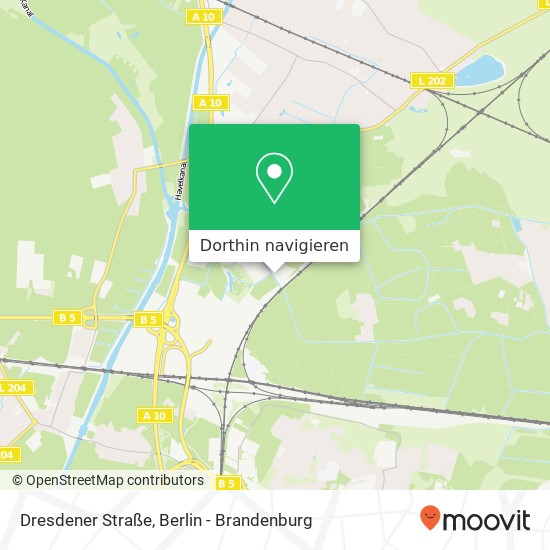 Dresdener Straße Karte