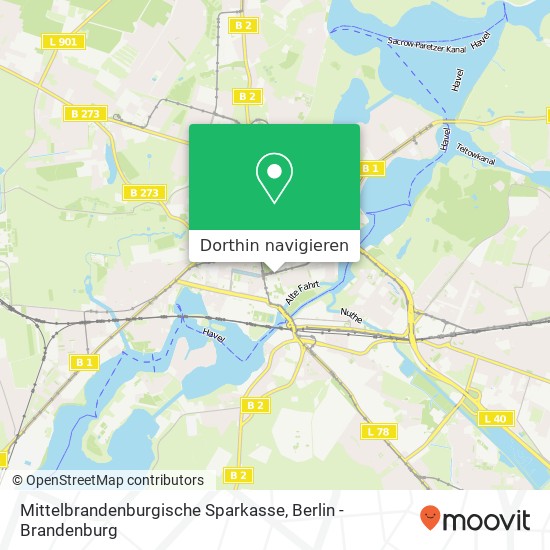 Mittelbrandenburgische Sparkasse Karte