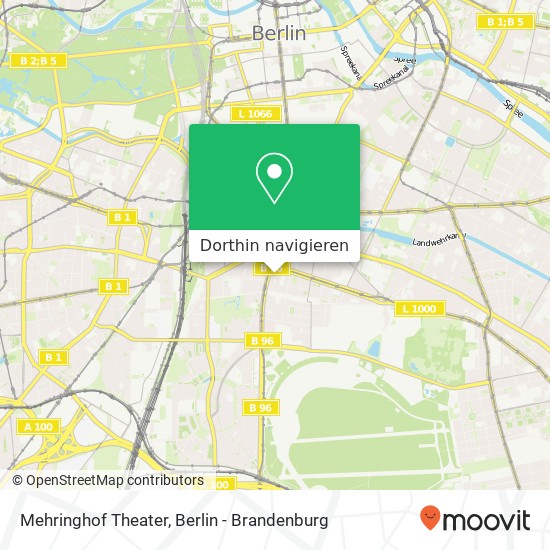 Mehringhof Theater Karte