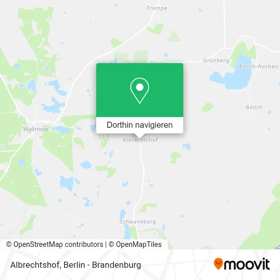 Albrechtshof Karte