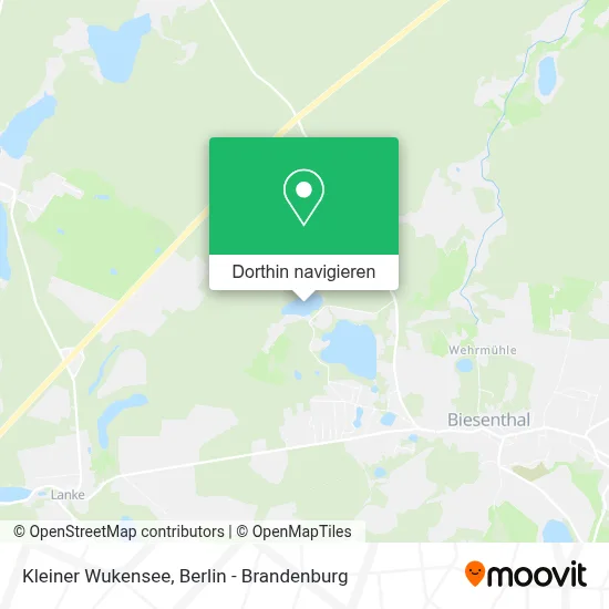 Kleiner Wukensee Karte
