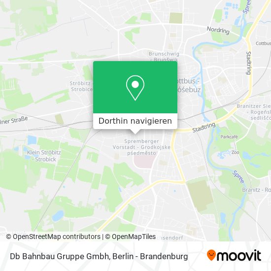 Db Bahnbau Gruppe Gmbh Karte