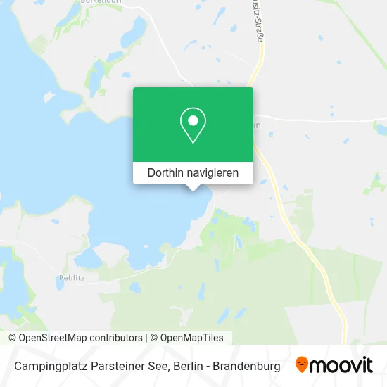 Campingplatz Parsteiner See Karte