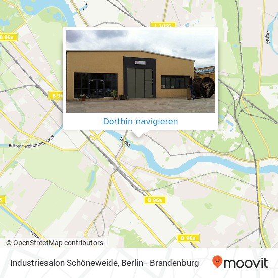 Industriesalon Schöneweide Karte