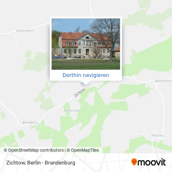 Zichtow Karte