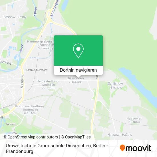 Umweltschule Grundschule Dissenchen Karte