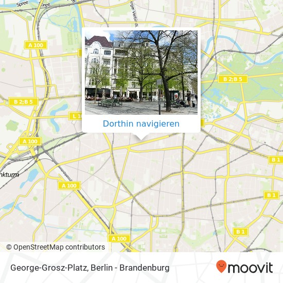 George-Grosz-Platz Karte