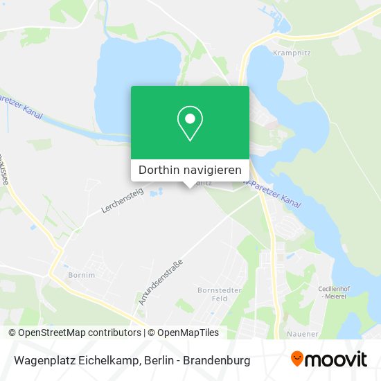 Wagenplatz Eichelkamp Karte