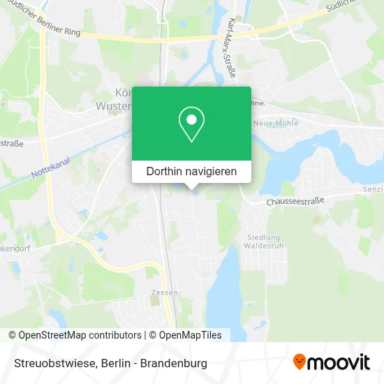 Streuobstwiese Karte