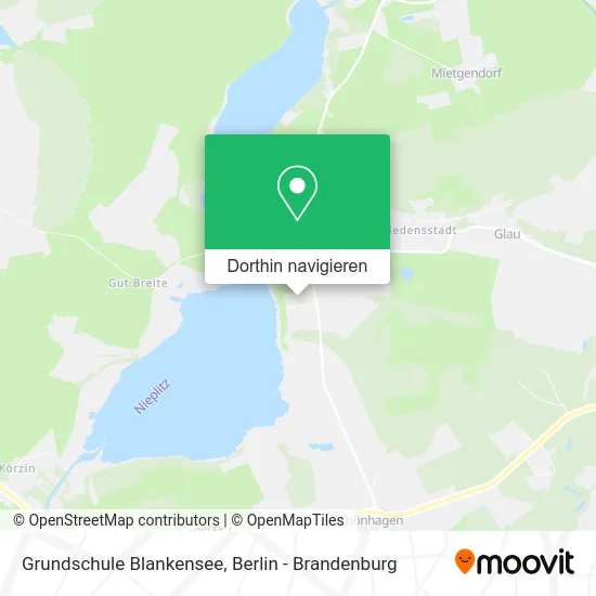 Grundschule Blankensee Karte