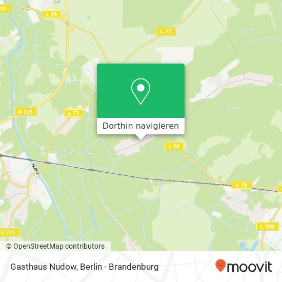 Gasthaus Nudow Karte