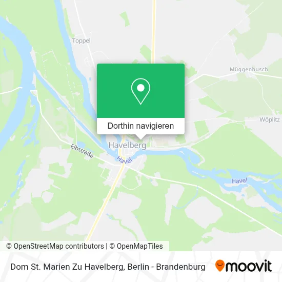 Dom St. Marien Zu Havelberg Karte