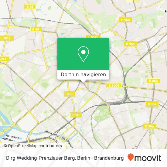 Dlrg Wedding-Prenzlauer Berg Karte