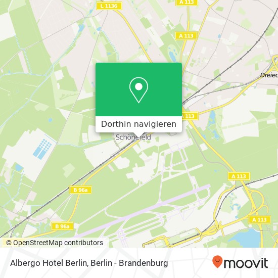 Albergo Hotel Berlin Karte