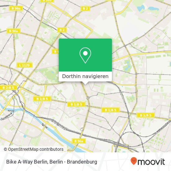Bike A-Way Berlin Karte