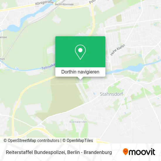 Reiterstaffel Bundespolizei Karte