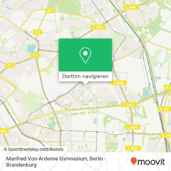 Manfred-Von-Ardenne Gymnasium Karte