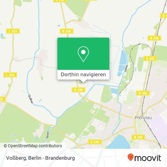 Voßberg Karte