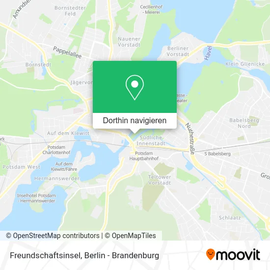 Freundschaftsinsel Karte