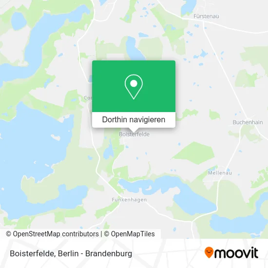 Boisterfelde Karte