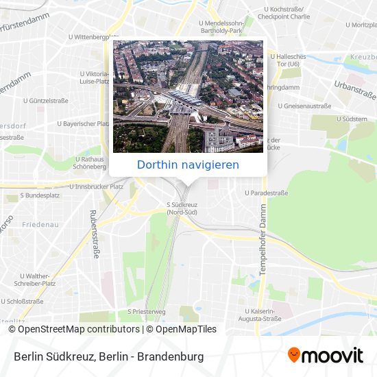 Berlin Südkreuz Karte