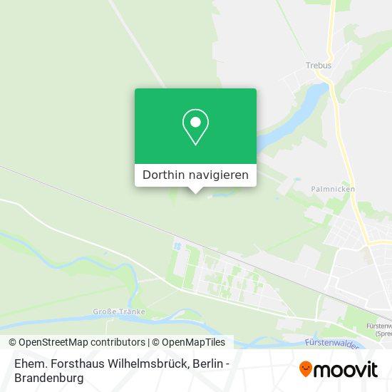 Ehem. Forsthaus Wilhelmsbrück Karte