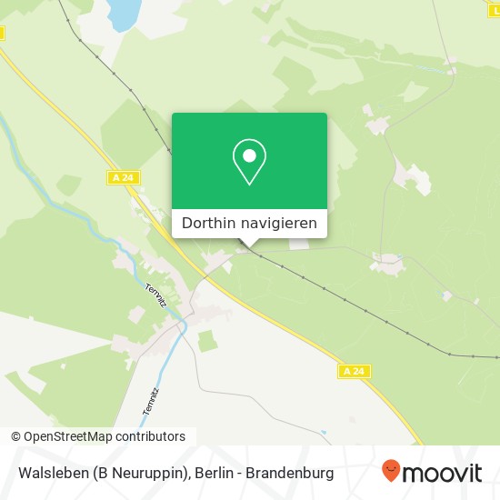 Walsleben (B Neuruppin) Karte