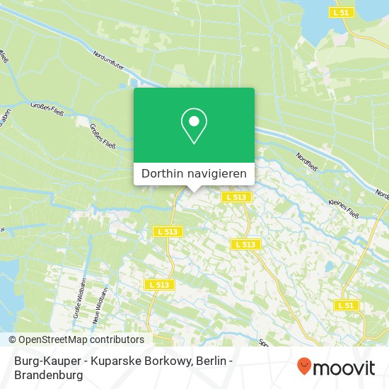 Burg-Kauper - Kuparske Borkowy Karte