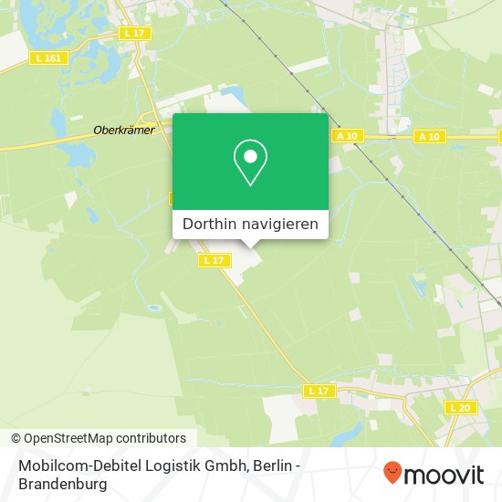 Mobilcom-Debitel Logistik Gmbh Karte