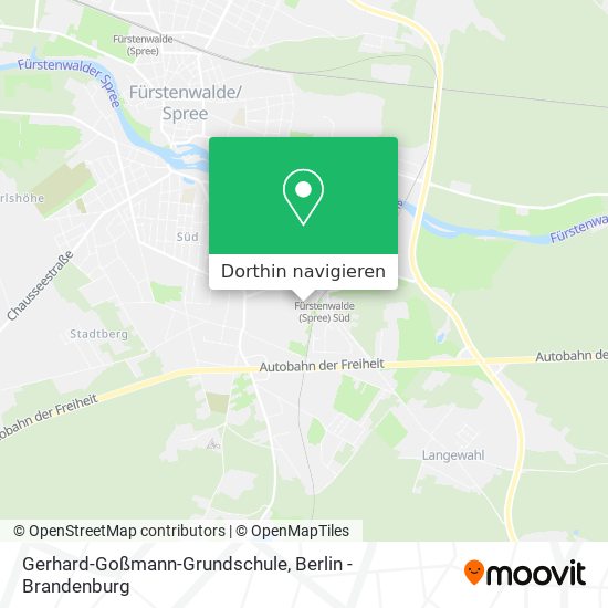 Gerhard-Goßmann-Grundschule Karte